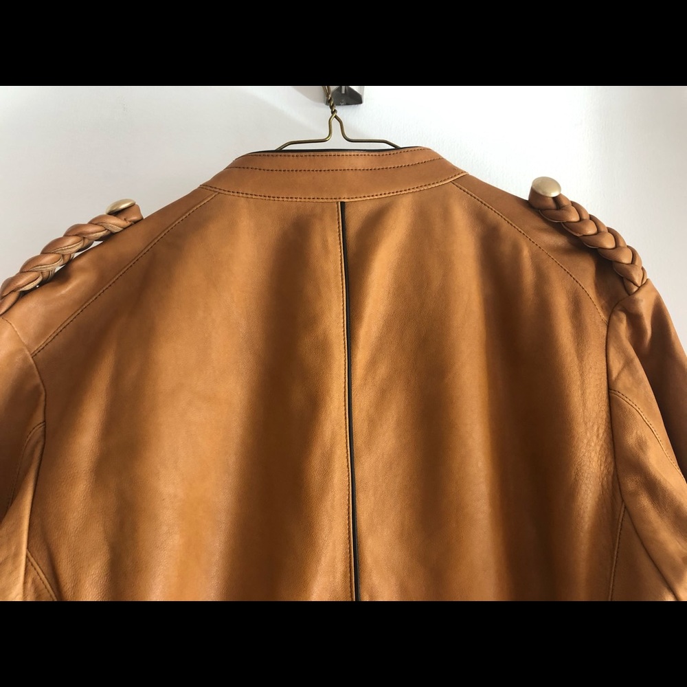 Yves Saint Laurent Military Leather Jacket - Picture 9 of 13